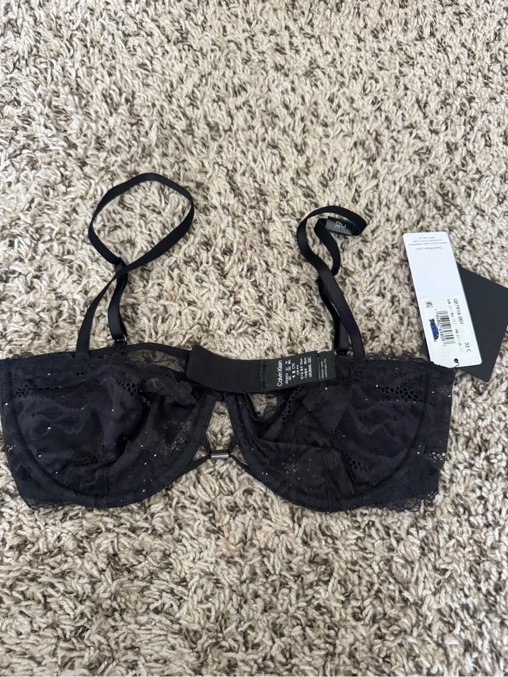 Brand New Calvin Klein Black Bra